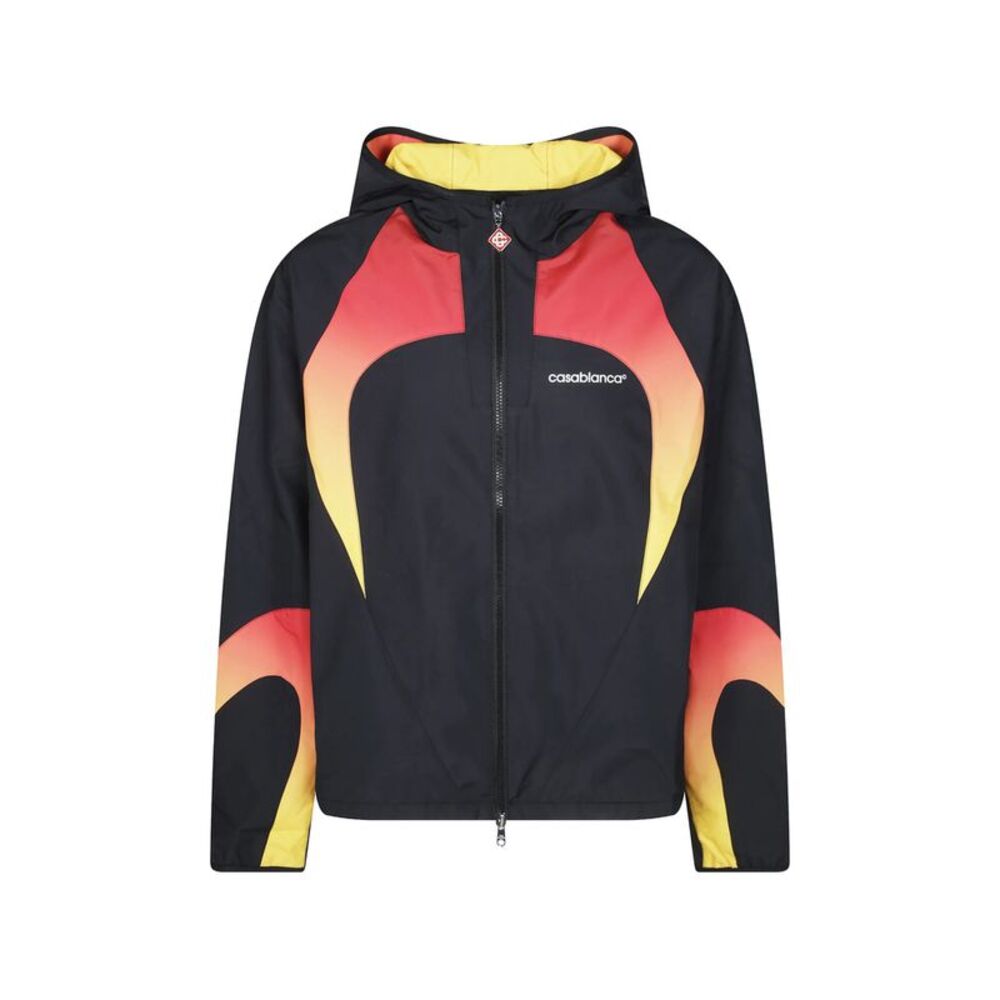 Casablanca Black Jackets - Hooded Jackets Men
